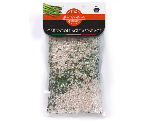 preaparato riso carnaroli san raffaele agli asparagi