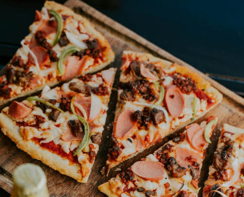 area per feste con griglia e forno pizza